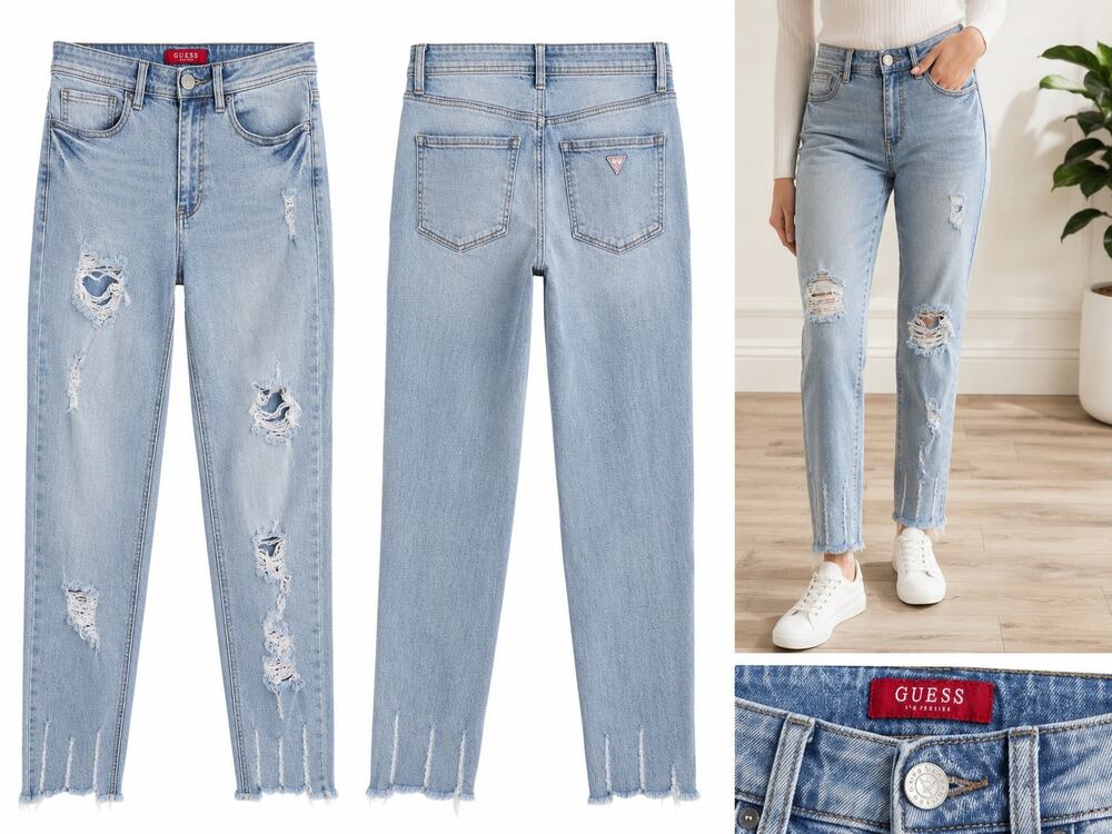 GUESS Los Angeles Women's Distressed Skinny Jeans – Size 26